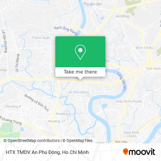 HTX TMDV An Phú Đông map