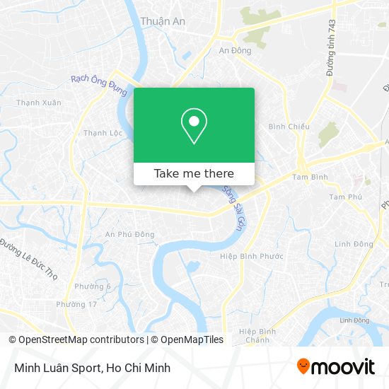 Minh Luân Sport map