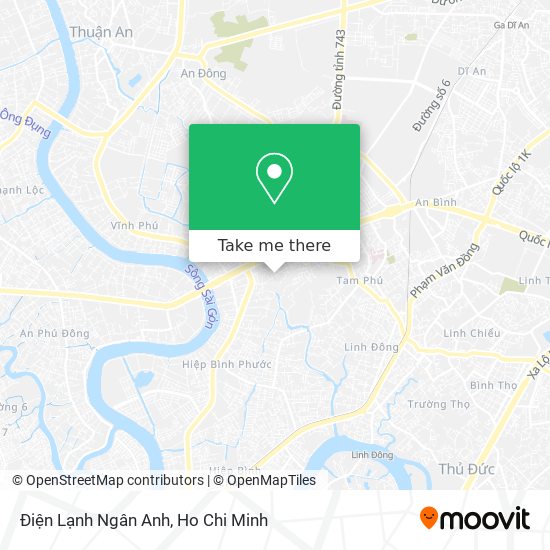 Điện Lạnh Ngân Anh map