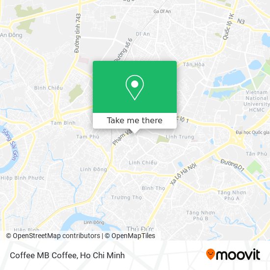 Coffee MB Coffee map