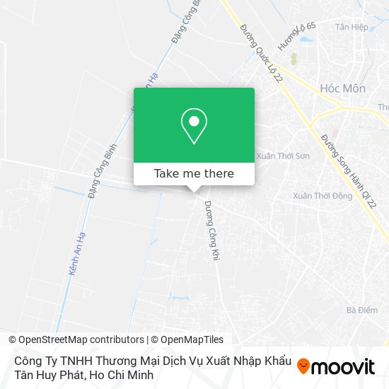 Công Ty TNHH Thương Mại Dịch Vụ Xuất Nhập Khẩu Tân Huy Phát map
