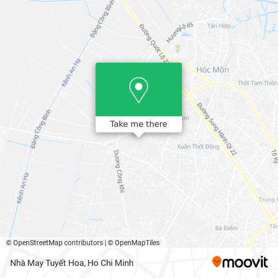 Nhà May Tuyết Hoa map