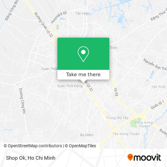 Shop Ok map