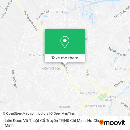 Liên Đoàn Võ Thuật Cổ Truyền TP.Hồ Chí Minh map