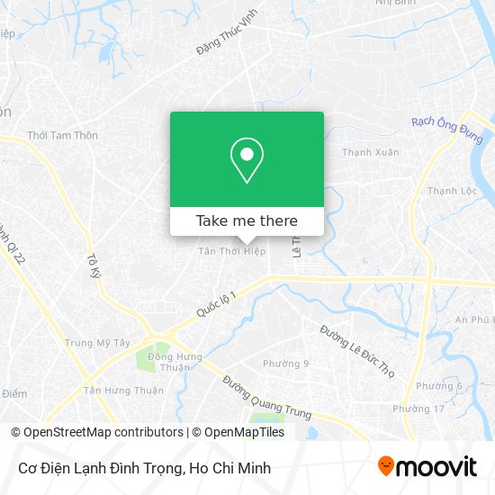 Cơ Điện Lạnh Đình Trọng map