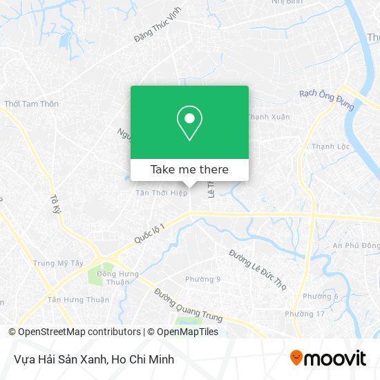 Vựa Hải Sản Xanh map