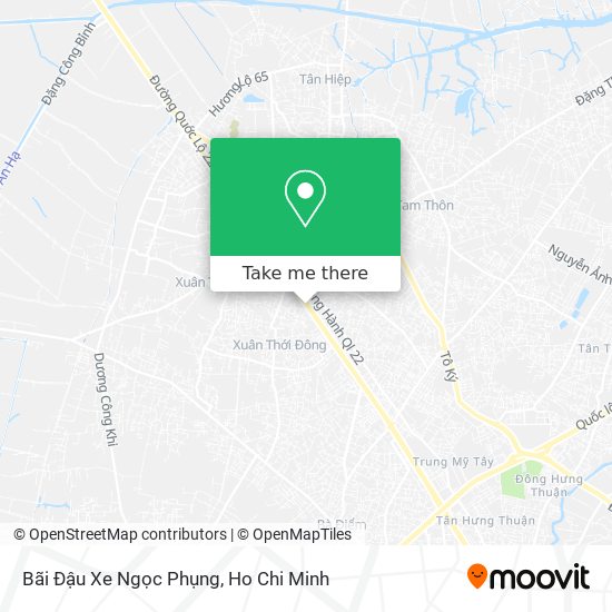 Bãi Đậu Xe Ngọc Phụng map