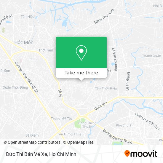 Đức Thi Bán Vé Xe map