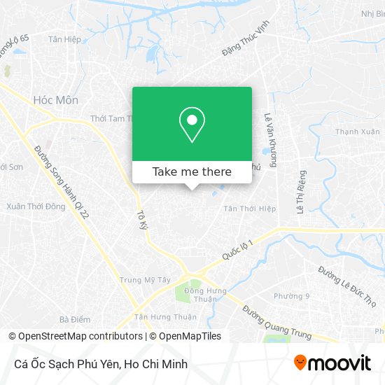 Cá Ốc Sạch Phú Yên map