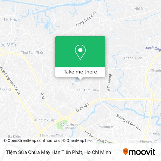 Tiệm Sửa Chữa Máy Hàn Tiến Phát map