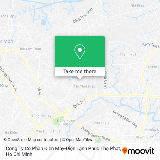 Công Ty Cổ Phần Điện Máy-Điện Lạnh Phúc Thọ Phát map