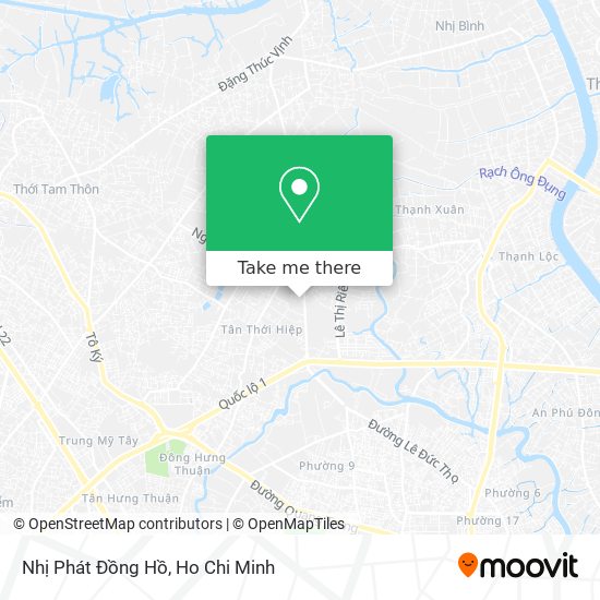 Nhị Phát Đồng Hồ map