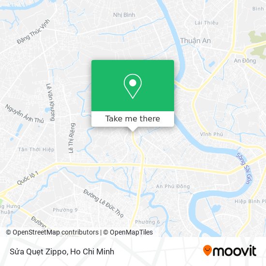 Sửa Quẹt Zippo map