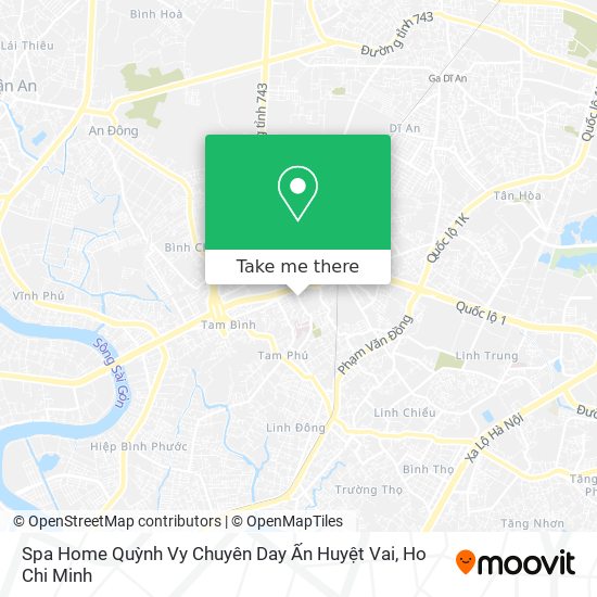 Spa Home Quỳnh Vy Chuyên Day Ấn Huyệt Vai map