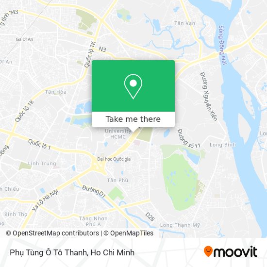 Phụ Tùng Ô Tô Thanh map