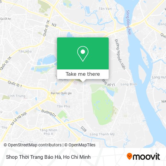 Shop Thời Trang Bảo Hà map