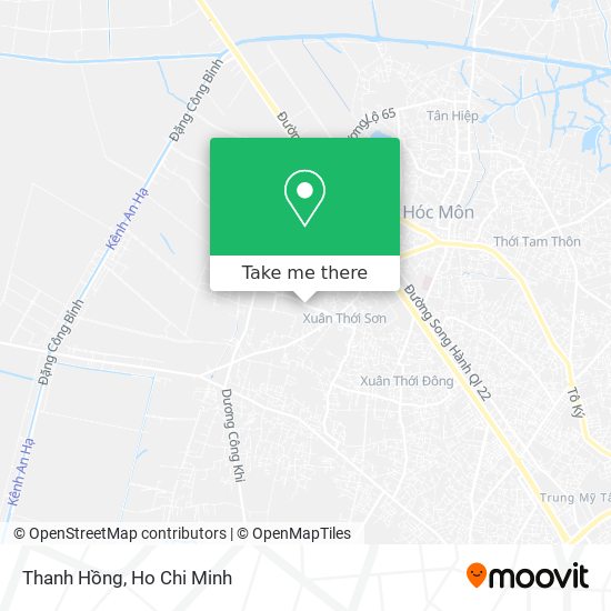 Thanh Hồng map