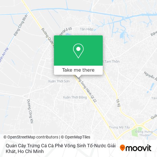 Quán Cây Trứng Cá Cà Phê Võng Sinh Tố-Nước Giải Khát map