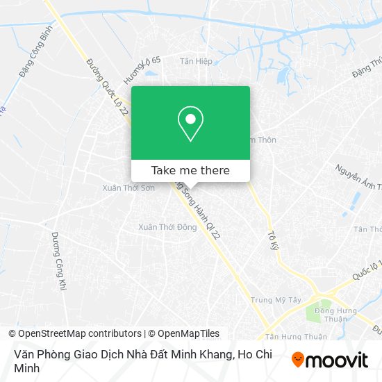 Văn Phòng Giao Dịch Nhà Đất Minh Khang map
