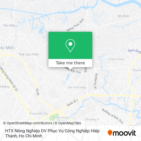 HTX Nông Nghiệp DV Phục Vụ Công Nghiệp Hiệp Thành map