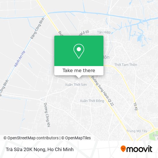 Trà Sữa 20K Nọng map