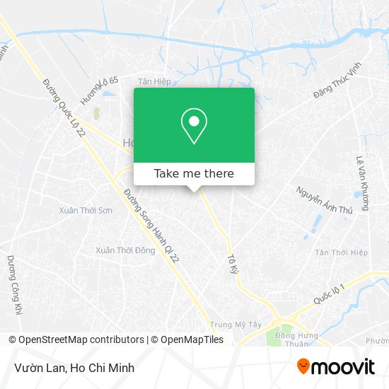 Vườn Lan map