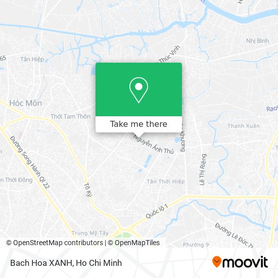 Bach Hoa XANH map