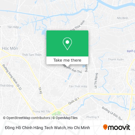 Đồng Hồ Chính Hãng Tech Watch map