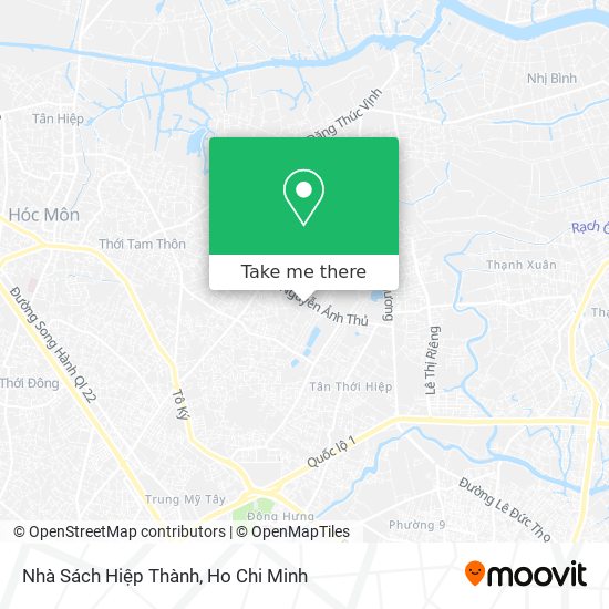 Nhà Sách Hiệp Thành map