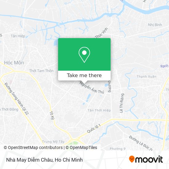 Nhà May Diễm Châu map