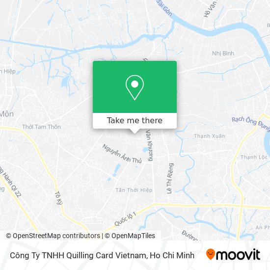 Công Ty TNHH Quilling Card Vietnam map