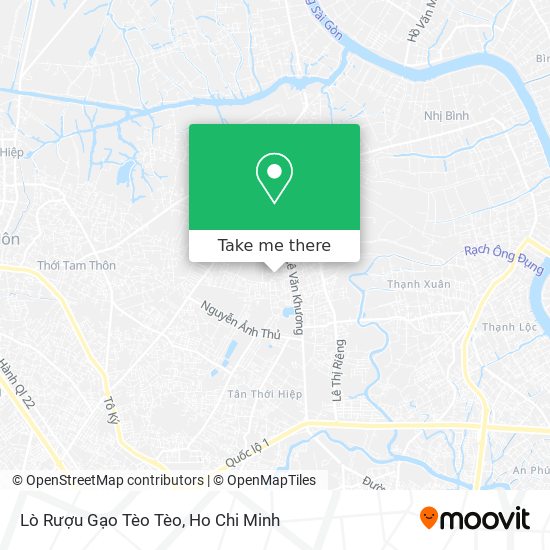 Lò Rượu Gạo Tèo Tèo map