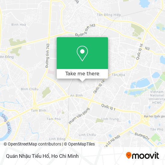 Quán Nhậu Tiểu Hổ map