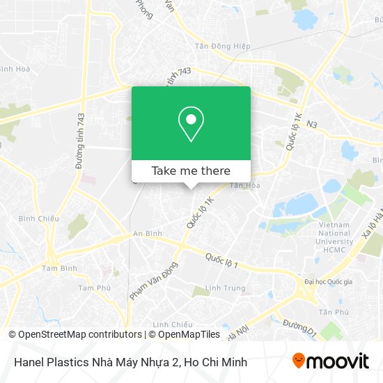 Hanel Plastics Nhà Máy Nhựa 2 map