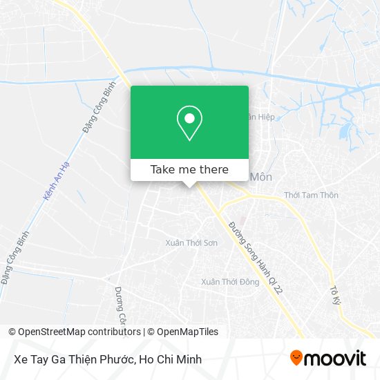 Xe Tay Ga Thiện Phước map