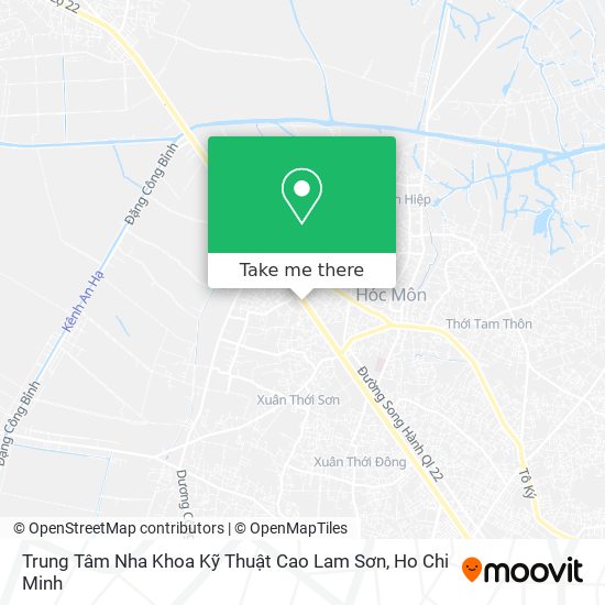 Trung Tâm Nha Khoa Kỹ Thuật Cao Lam Sơn map