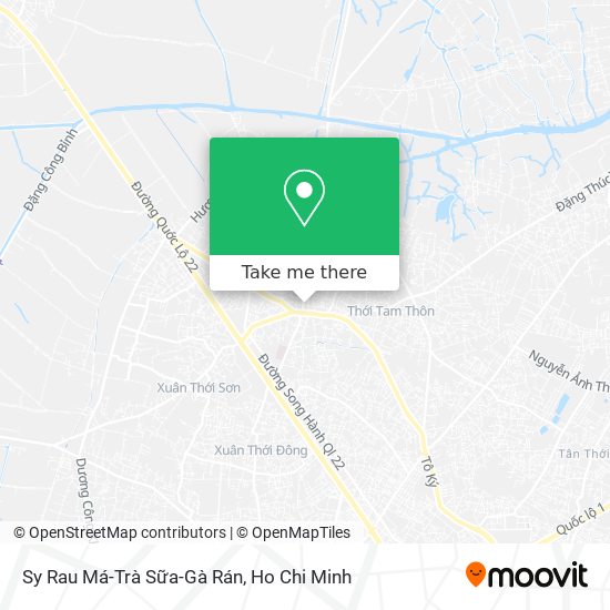 Sy Rau Má-Trà Sữa-Gà Rán map