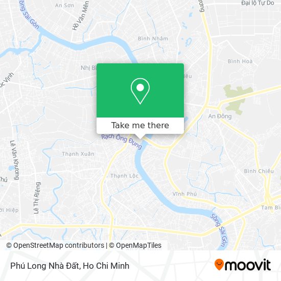 Phú Long Nhà Đất map