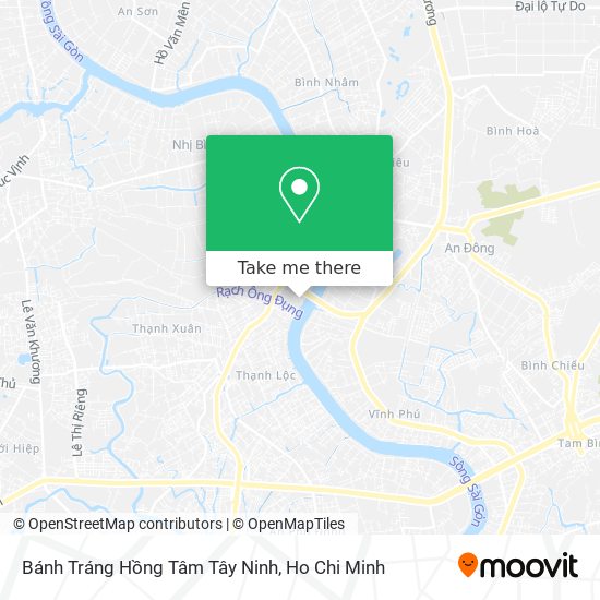 Bánh Tráng Hồng Tâm Tây Ninh map