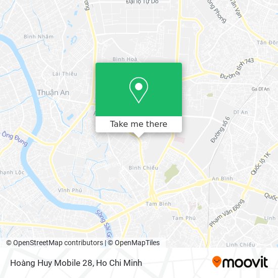 Hoàng Huy Mobile 28 map