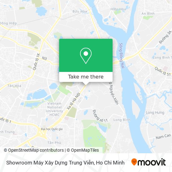 Showroom Máy Xây Dựng Trung Viễn map