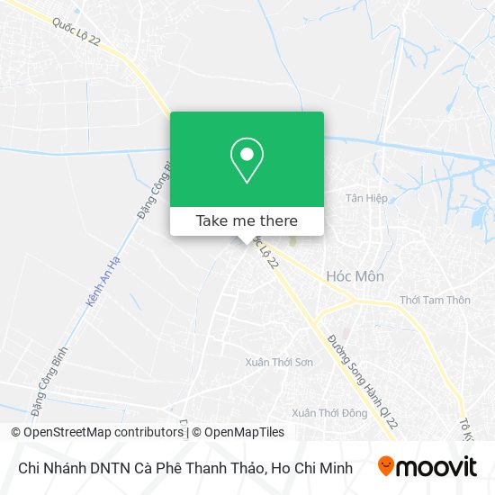 Chi Nhánh DNTN Cà Phê Thanh Thảo map