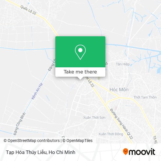 Tạp Hóa Thúy Liễu map