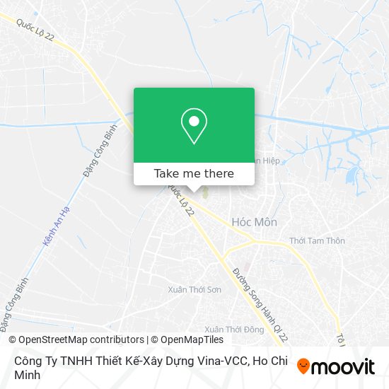 Công Ty TNHH Thiết Kế-Xây Dựng Vina-VCC map