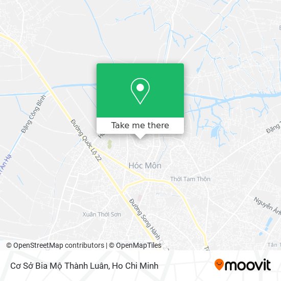 Cơ Sở Bia Mộ Thành Luân map