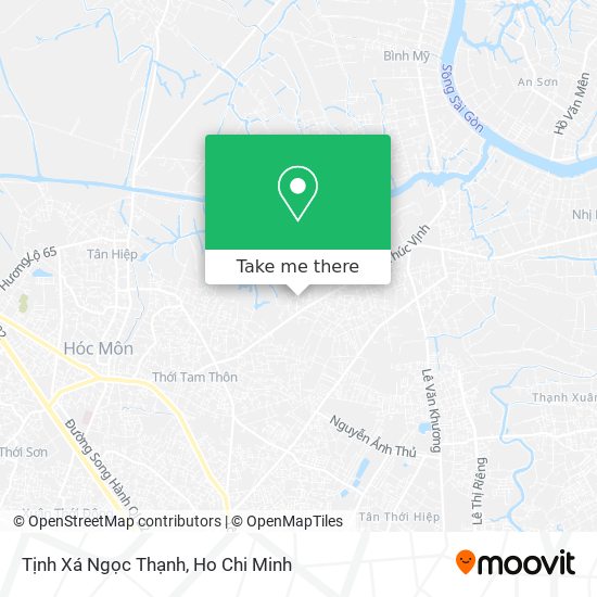 Tịnh Xá Ngọc Thạnh map