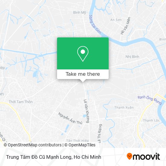Trung Tâm Đồ Cũ Mạnh Long map