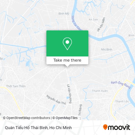 Quán Tiểu Hổ Thái Bình map