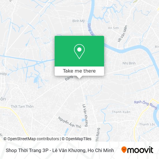 Shop Thời Trang 3P - Lê Văn Khương map