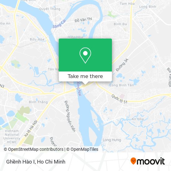 Ghềnh Hào I map